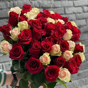 Букет из 55 Роз